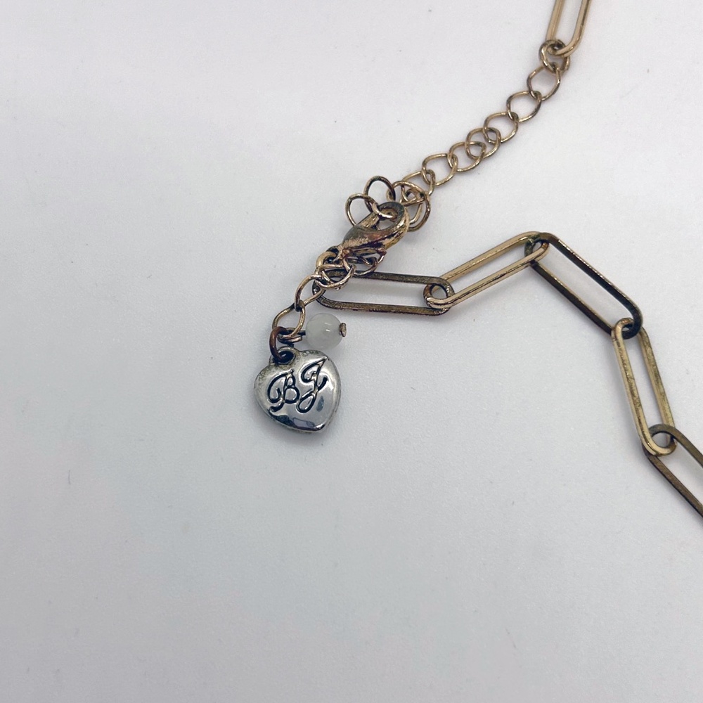 betsey Johnson Rainbow Heart Pendant Necklace - Picture 4 of 5